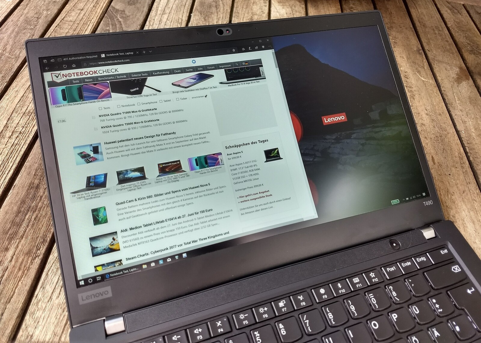 (Mới 100%) Lenovo Thinkpad T490 Ultrabook doanh nhân